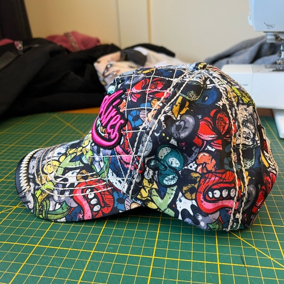 Robin Ruth "Buenos Aires" leather brim hat - Picture 9 of 9